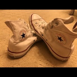 White converse all star high top